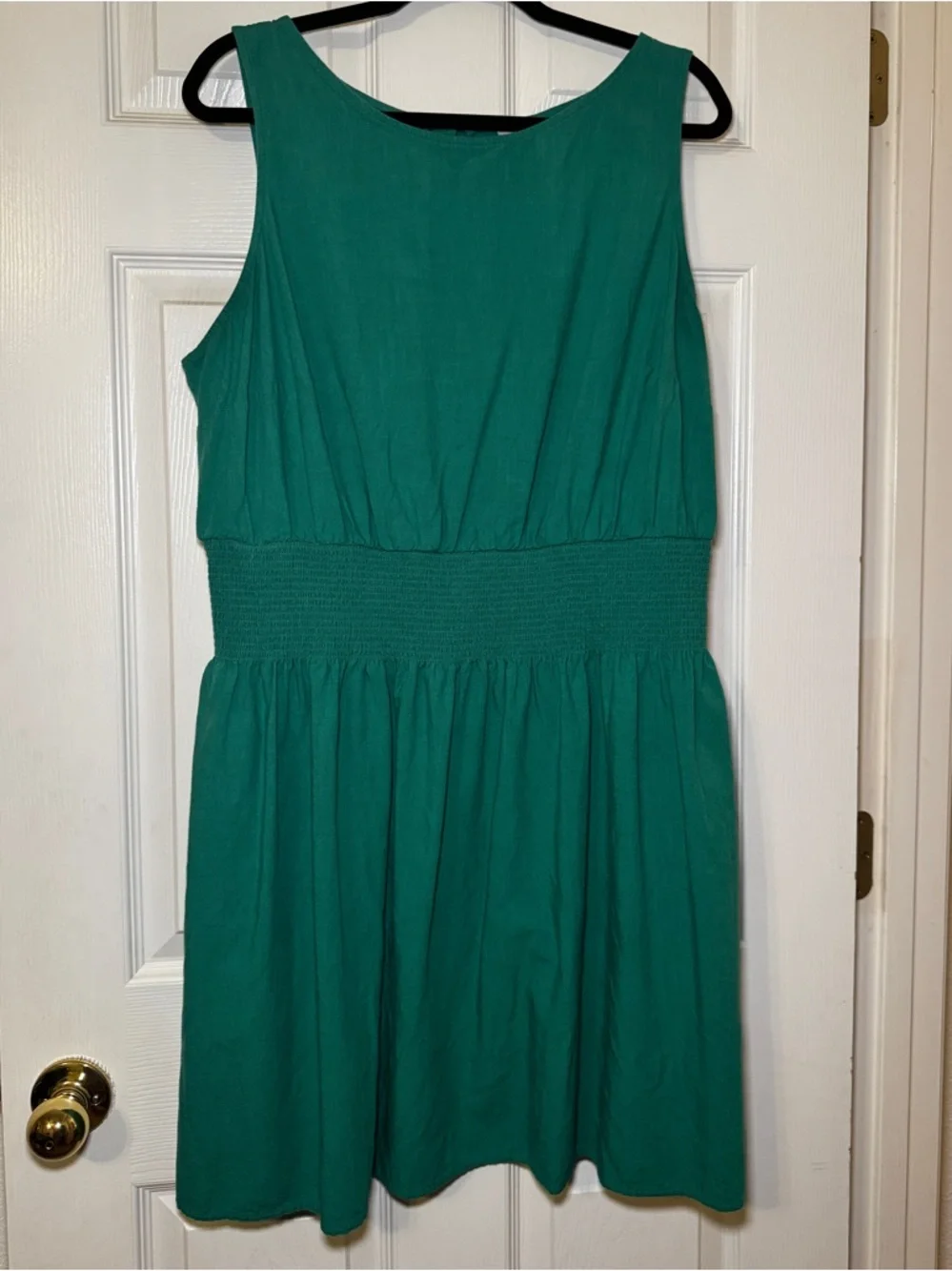 Universal Thread | Women’s Green Sleeveless Smocked Waist Mini Sundress Size XXL - Picture 9 of 10